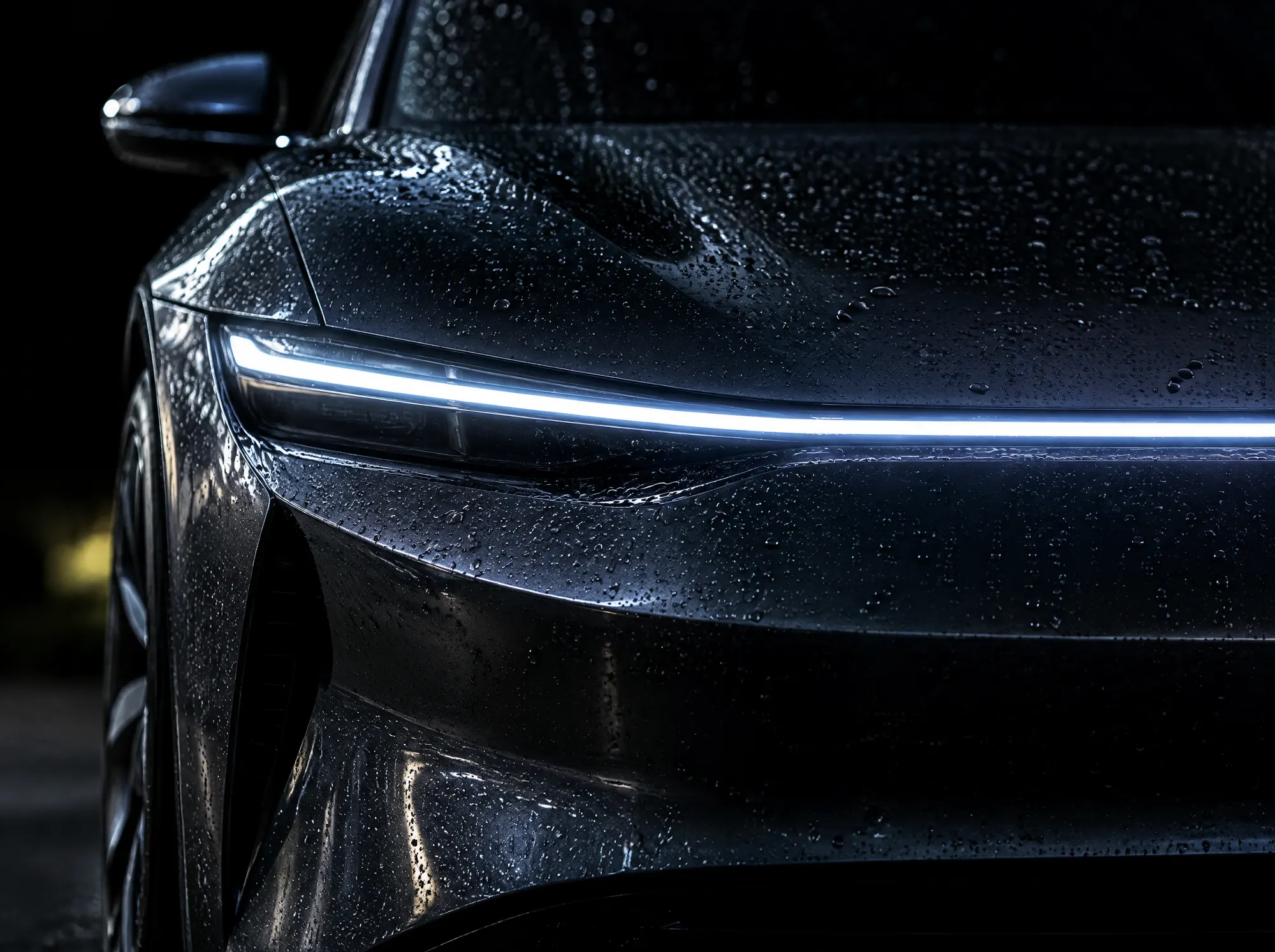 Light signature at night